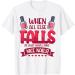 Nail Done Nail Technician Nail Polish Falls wh T-Shirt