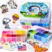 22,000 Fuse Beads kit 5mm, 100 Patterns 4 Pegboards 2 Tweezers Perler Beads Kit Compatible Hama Beads Melty Beads Melting Beads Iron Beads Craft Beads Bulk Beados kit Storage 20 Pre-Sorted Colors