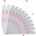 12 PCS Professional Nail Files Set - 100/180 Grits Double-Sided Emery Boards for Acrylic & Natural Nails - Long Lasting White Nail File Kit - Buy Online on GoSupps.com
