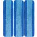 VanDuck Microfiber Cleaning Pads Compatible with Bona Mop (3 Pack) - Microfiber Mop Pads for Hardwood Floor for 18 Inch Mop Blue 3 Count (Pack of 1)