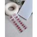 Taptap London Semi Cured Gel Nail Strips - Love Letter Heart Pink Ombre Design - Buy Online on GoSupps.com