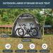 Foldable Outdoor Bike Cover Storage Tent | Waterproof Storage for Bikes, Garden Tools, Lawn Mower | AU-94R - Buy Online on GoSupps.com