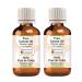 Greenwood essential natural canola oil (Brassica Napus) Naturreine therapeutic quality cold -pressed (Pack of Two) 100ml x 2 (6.76 oz)