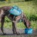 Buy Kurgo Collapsible Dog Food & Water Bowl - 1.4L Capacity Snap Hook Closure - Durable & Portable Blue Bowl for Travel | International Shipping Available - Buy Online on GoSupps.com