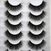 20 Pairs Mixed Styles Fluffy Faux Mink False Eyelashes - Dramatic Long 20MM Fake Lashes - Buy Online on GoSupps.com