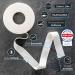 Vertical Fellows 3 Rollers Climbing Tape - 1.5cm Wide - Dermatest Very Good - Ideal for Bouldering Strength Sports & More - PDF Tapan Pipe Included - White - Buy Online on GoSupps.com