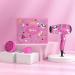 Deogra Kids Travel Hair Dryer - Portable Mini Dual Voltage Blow Dryer with Diffuser and Concentrator Pink - Buy Online on GoSupps.com