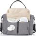 BabyMel Jade Grey Baby Changing Bag | Stylish & Functional Design - Buy Online on GoSupps.com
