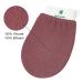 SAHRAOUIA Exfoliating Glove & Back Scrubber Set - Viscose Dead Skin Scrubbers for Men/Women - Moroccan Body Scrub Kit for Smooth Skin - Buy Online on GoSupps.com