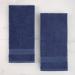Sticky Toffee Oeko-Tex Cotton Hand Towels - Soft & Absorbent 500 GSM Set of 2, 16x28in Blue Towels - Buy Online on GoSupps.com