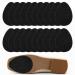 20 Pcs Non-Slip Shoe Pads Adhesive Shoe Sole Protectors for Bottom of Shoes Premium Rubber Anti Slip Shoe Grips Thick Non-Skid Shoe Gummies for Heels (Black)