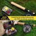 PLUSINNO Fly Fishing Flies Kit 26pcs with Handmade Dry/Wet Flies - Trout Bass Fishing Gear Assortment in Fly Box - Buy Online on GoSupps.com