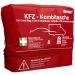 Kalff car combination bag TRIO Compact first aid kit car + safety vest + warning triangle NANO with first aid brochure