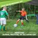 Sport Squad Portable Soccer Goal Net Set - Set of 2 Pop Up 4' Training Goals - Easy Assembly & Compact Storage - Ideal for Kids & Adults - Buy Online on GoSupps.com