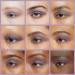 Mallofusa Shimmer Eye Shadow Palette - 15 Metallic Colors (Rose Purple) - Buy Online on GoSupps.com