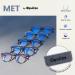 OPULIZE Met Blue Light Blocking Reading Glasses - 3 Pack Slim Round Frame - Spring Hinges - Improve Sleep - Anti-Reflective - Universal Fit - +2.50 Magnification - Buy Online on GoSupps.com