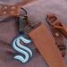 Seattle Kraken Team NHL National Hockey League Luggage Tag Bag (PVC Luggage Tag) - Buy Online on GoSupps.com