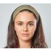 Antonia York Bandanas for Women Striped Cotton Nepalese Hair Band Elasticated Back Headband Green Cotton - Buy Online on GoSupps.com