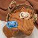 MAM Original Night Pacifiers Set of 2 | SkinSoft Silicone Includes Holder | 16+ Months | Light Blue Neutral - Buy Online on GoSupps.com