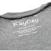 Kaycey Special Needs Clothing: Short Sleeve Popper Vest Bodysuit 9-10 Years Grey - Buy Online on GoSupps.com