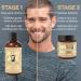 Gnarly Joe 5 Minute Face Boost. 2-Stage Ultimate Skin Care Solution for Men: Gentle Exfoliate and Face Clean plus Face Cream. 100 ml and 30 ml - Buy Online on GoSupps.com