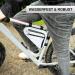 Valkental Waterproof Bicycle Frame Bag - 1.5L Capacity Reflective Design & Spacious Compartments - Ideal for International Shipping - Buy Online on GoSupps.com