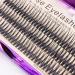 Bodermincer 120pcs Handmade Fish Tail False Eyelashes 0.10mm Thick Black Individual Lashes Extension 12mm - Natural Long Fake Eyelashes - Buy Online on GoSupps.com