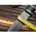 Perkin Bowie Damascus Hunting Knife with Sheath - Premium Quality International Shipping - Buy Online on GoSupps.com