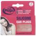 Hush Plugz Silicone Earplugs x 3 packs Clear 7 Count (Pack of 3)