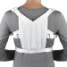 OTC Shoulder Brace Posture Support Control Figure-8 Style Medium White Medium