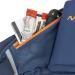 Nspire Hydration Waist Pack with 18oz Flask | Running Hiking Walking Camping Cycling | True Navy/Tigerlily - Buy Online on GoSupps.com