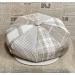Emstate Linen 8 Panel Applejack Newsboy Cap | Made in USA | Various Solid Colors and Patterns | Oatmeal Plaid - Buy Online on GoSupps.com