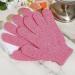Nicole Miller Exfoliating Gloves 2 Pack - Shower and Spa Exfoliators for Clean Soft Skin - Textured Loofah Gloves for Women and Men - Buy Online on GoSupps.com