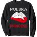 Polska Princess Poland Lips Mouth Polish Pride Kissing Sweatshirt