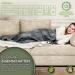 Sinnlein Electric Heating Ceiling 160x120cm | T V S d GS Checked | 9 Temperature Levels | Cuddly Thermal Blanket for Bed & Sofa | Digital Timer Display | Dark Gray - Buy Online on GoSupps.com