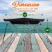 SereneLife 3 Bow Bimini Top Canvas Sun Shade Boat Canopy - Double Wall Aluminum Frame - 6'L x 46H x 79-84 Gray - Buy Online on GoSupps.com