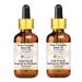 Greenwood essential natural pure pure seed oil (cucurbita pepo) with glass dropper natural therapeutic quality cold -pressed (pack of two) 100ml x 2 (6.76 oz)