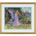 Gold Collection Summer Fairy Cross Stitch Kit | 14x12 inches | 16 Count Grey Aida Fabric - Set of 6 - Buy Online on GoSupps.com