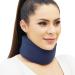 KKOOMI Neck Brace Foam Cervical Collar Soft Neck Support Relieves Pain & Pressure in Spine During Sleep Medical Device Neck Support Cervical Pillow for Neck Pain Woman&Man (Medium, 3") Medium 3.0 Inches