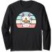 Kawaii Cat Neko Eating Ramen Noodle Soup Japanese Aesthetic Long Sleeve T-Shirt
