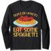 Doin't Be Upsetti Eat Some Spaghetti Meatballs Tomato Sauce Long Sleeve T-Shirt