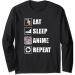 Kawaii Manga Japanese Ramen Noodles Foodie Otaku Anime Long Sleeve T-Shirt