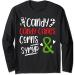 Elf Food Group Candy Candy Canes Corn & Syrup Christmas Long Sleeve T-Shirt