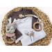 Forest Friends Amigurumi Crochet Teether Toy Rattle - Natural Wooden Ring (Honey Deer) - Buy Online on GoSupps.com