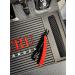 TRU BARBER Professional Straight Razor | Durable Blade with 1.5mm Exposure - Black/Red - Ideal for Barbers & Shaving Enthusiasts - Buy Online on GoSupps.com