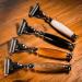 Union Razors SS3RZ Razor with Black Wood Handle - Premium Quality Shaving Solution 1 Count - Perfect for a Smooth Shave - Buy Online on GoSupps.com