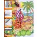 ColorIt Tropical Scenes Adult Coloring Book - 50 Single-Sided Designs | Thick Smooth Paper | Lay Flat Hardback Covers | Spiral Bound | USA Printed - Buy Online on GoSupps.com