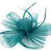 Ladies Feather Fascinator with Clip/Aliceband Weddings Races Royal Ascot Hair Piece (Dark Green) - Buy Online on GoSupps.com