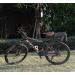 Insulated Bicycle Rack Rear Carrier Bag | 11L Capacity | Reflective MTB Pannier Shoulder Bag with Rain Cover - Black - Buy Online on GoSupps.com
