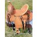 Western Kids Horse Ranch Saddle | Genuine Leather Hard Seat | Serpentine Tooled | Black Laces | Premium Quality - Buy Online on GoSupps.com